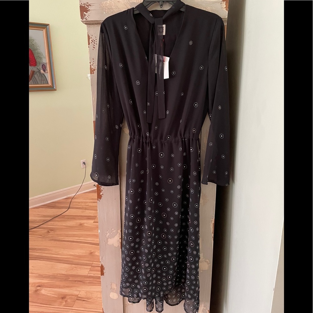 Dress/Black Versailles /Anne Klein